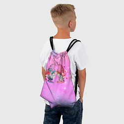 Рюкзак-мешок День влюбленных Гномы, цвет: 3D-принт — фото 2