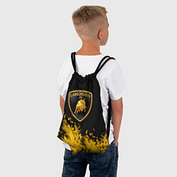 Рюкзак-мешок Lamborghini Fire, цвет: 3D-принт — фото 2