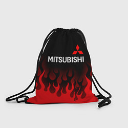 Рюкзак-мешок Mitsubishi Огонь, цвет: 3D-принт