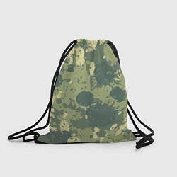 Рюкзак-мешок Камуфляж: Брызги красок, цвет: 3D-принт