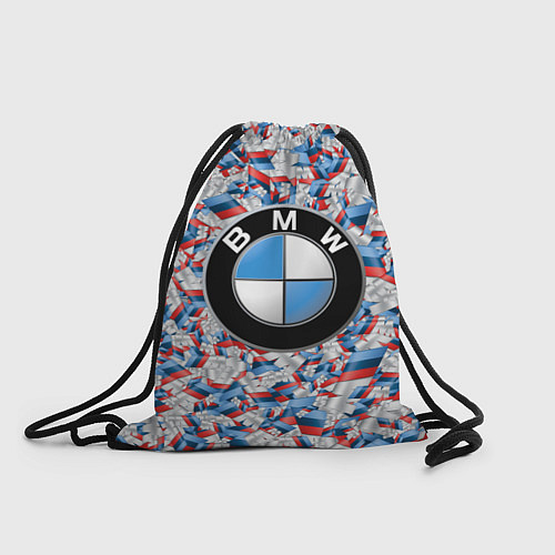 Мешок для обуви BMW M PATTERN LOGO / 3D-принт – фото 1