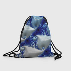 Рюкзак-мешок Абстрактные морские ракушки, цвет: 3D-принт