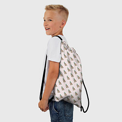Рюкзак-мешок Селезень паттерн, цвет: 3D-принт — фото 2