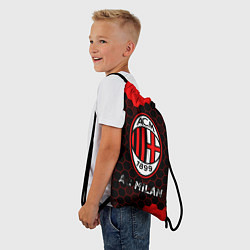 Рюкзак-мешок МИЛАН AC Milan Соты, цвет: 3D-принт — фото 2