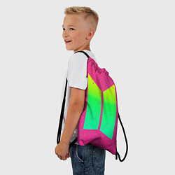 Рюкзак-мешок БТС - Графика, цвет: 3D-принт — фото 2