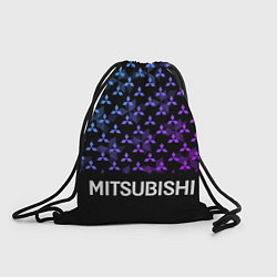 Рюкзак-мешок MITSUBISHI NEON PATTERN, цвет: 3D-принт