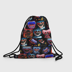 Рюкзак-мешок POPPY PLAYTIME - РАЗНЫЙ ХАГГИ ВАГГИ, цвет: 3D-принт
