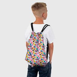 Рюкзак-мешок Лица людей, цвет: 3D-принт — фото 2