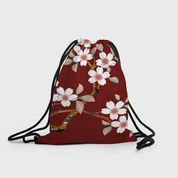 Рюкзак-мешок Векторная весна, цвет: 3D-принт