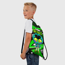 Рюкзак-мешок Eve Brawlstars green, цвет: 3D-принт — фото 2