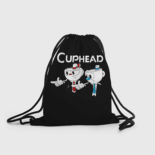 Мешок для обуви Cuphead грозные ребята из Криминального чтива / 3D-принт – фото 1