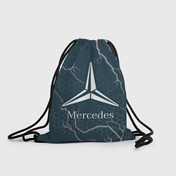 Рюкзак-мешок MERCEDES - ЗВЕЗДА Молнии, цвет: 3D-принт