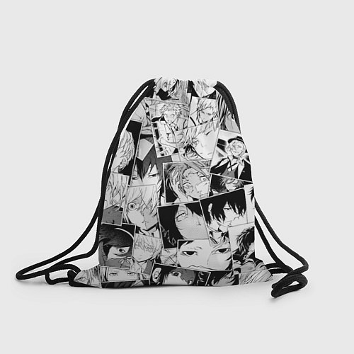 Мешок для обуви Bungo Stray Dogs pattern / 3D-принт – фото 1