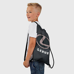 Рюкзак-мешок LEXUS Lexus - Карбон, цвет: 3D-принт — фото 2