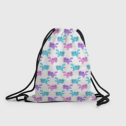 Рюкзак-мешок Коты Купидоны Паттерн, цвет: 3D-принт