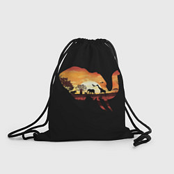 Рюкзак-мешок Душа природы - слон, цвет: 3D-принт