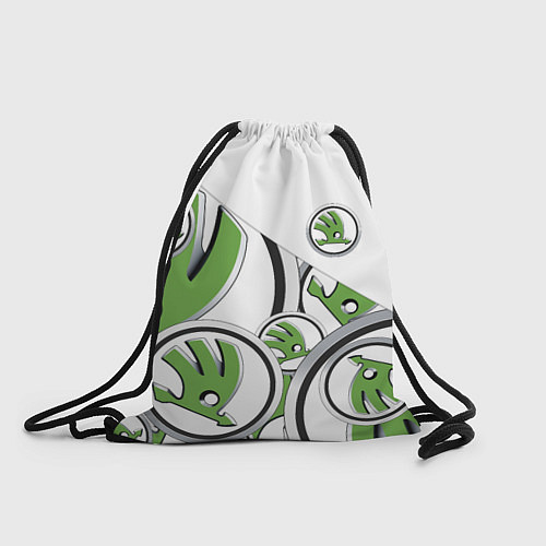 Мешок для обуви Skoda Шкода Half Pattern / 3D-принт – фото 1