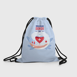 Рюкзак-мешок Помощь, цвет: 3D-принт