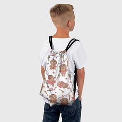 Рюкзак-мешок Волшебный мопс, цвет: 3D-принт — фото 2