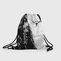 Рюкзак-мешок WALHALLA TEAM LOGO BLACK ТОКИЙСКИЕ МСТИТЕЛИ, цвет: 3D-принт