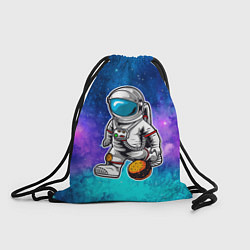 Рюкзак-мешок Космонавт играет планетой, цвет: 3D-принт