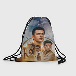 Рюкзак-мешок Uncharted: на картах не значится, цвет: 3D-принт