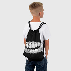 Рюкзак-мешок Зубы Каонаси, цвет: 3D-принт — фото 2