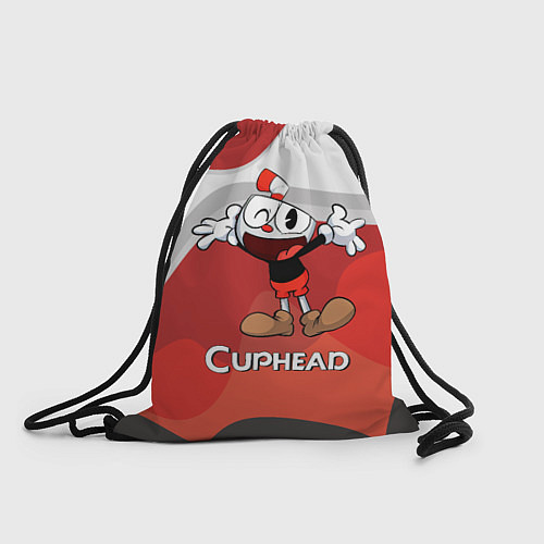 Мешок для обуви Cuphead веселая красная чашечка / 3D-принт – фото 1