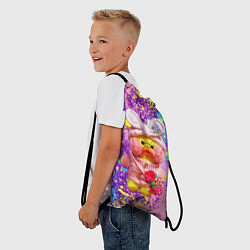 Рюкзак-мешок ИГРУШКА УТЯ ЛАЛАФАНФАН БРЫЗГИ, цвет: 3D-принт — фото 2