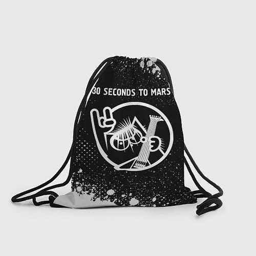 Мешок для обуви 30 Seconds to Mars КОТ Краска / 3D-принт – фото 1
