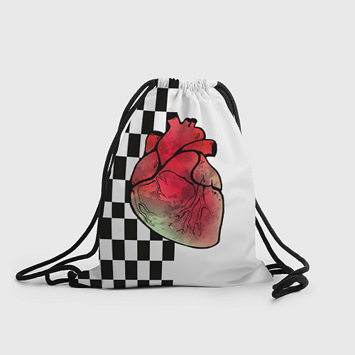 Мешок для обуви My heart, Моё сердце / 3D-принт – фото 1