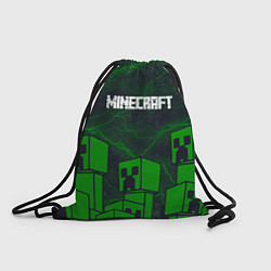 Рюкзак-мешок Minecraft майнкрафт Зомби, цвет: 3D-принт
