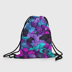 Рюкзак-мешок Магические кристаллы, цвет: 3D-принт