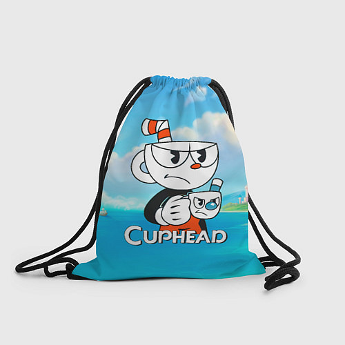 Мешок для обуви Cuphead сердитая чашечка / 3D-принт – фото 1