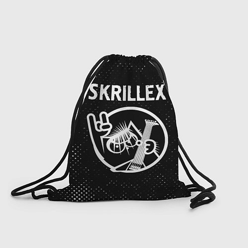 Мешок для обуви Skrillex - КОТ - Потертости / 3D-принт – фото 1