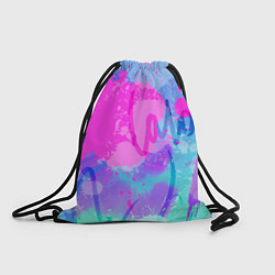 Рюкзак-мешок Кляксы лалафанфан, цвет: 3D-принт