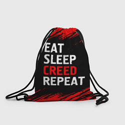 Мешок для обуви Eat Sleep Creed Repeat - Краски