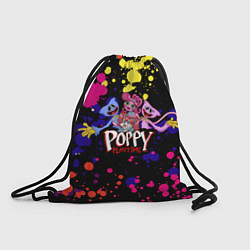 Рюкзак-мешок Poppy Playtime Huggy, Kissy, Poppy, Mommy Long Leg, цвет: 3D-принт