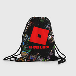 Рюкзак-мешок ROBLOX СЮЖЕТЫ И ЛОГОТИП, цвет: 3D-принт