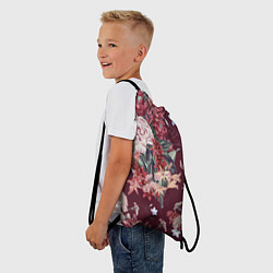 Рюкзак-мешок Цветы Прекрасный Букет, цвет: 3D-принт — фото 2