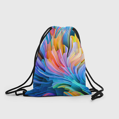 Мешок для обуви Красочный абстрактный паттерн Лето Colorful Abstra / 3D-принт – фото 1