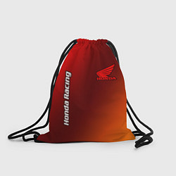 Рюкзак-мешок HONDA RACING, цвет: 3D-принт