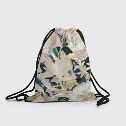 Рюкзак-мешок Цветы Королевский Цветочный Узор, цвет: 3D-принт