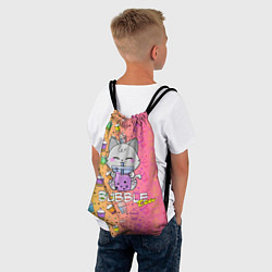Рюкзак-мешок Bubble Tea - Бабл Ти, цвет: 3D-принт — фото 2