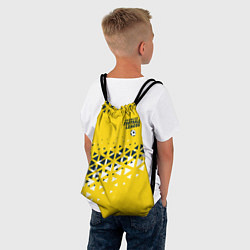 Рюкзак-мешок Football Mosaic, цвет: 3D-принт — фото 2