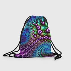 Рюкзак-мешок Наикрутейший фрактальный паттерн Авангард The Cool, цвет: 3D-принт