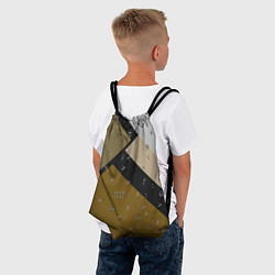 Рюкзак-мешок Знаки DR, цвет: 3D-принт — фото 2