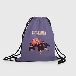 Рюкзак-мешок Spy x Family Anya Forger, цвет: 3D-принт