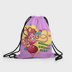 Рюкзак-мешок Mommy knows best, цвет: 3D-принт