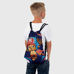 Рюкзак-мешок Тони Чеппер - олень из One Piece, цвет: 3D-принт — фото 2